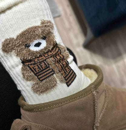 4 adet Mono Socks Tedy Bear Çorap