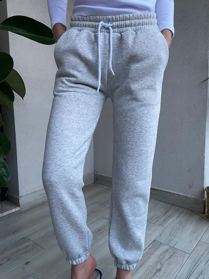 3 iplik Oversize Jogger Alt